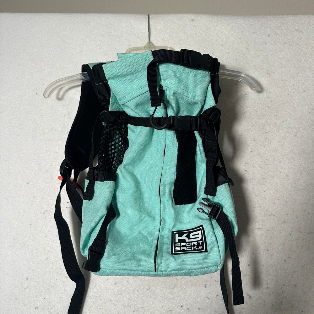 K9 Sport Sack Dog Carrier Backpack Mint Green Small Pet Hiking Travel Bag